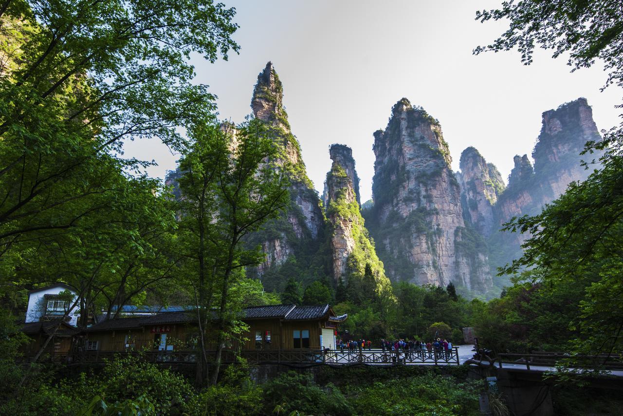 Guihua Road 106Th Hostel Zhangjiajie Dış mekan fotoğraf